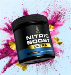 Nitric Boost Ultra supplement jar